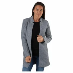 Soho Coatigan Light Grey Melange