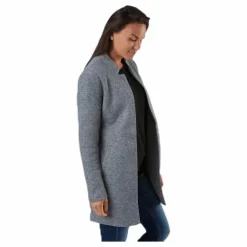 Soho Coatigan Light Grey Melange