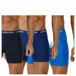 Solid Shorts 3-Pack Blue