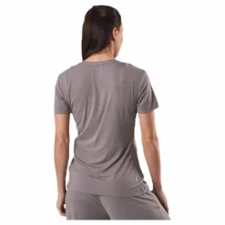 Sophisticated Modal S/S V-Neck Beige