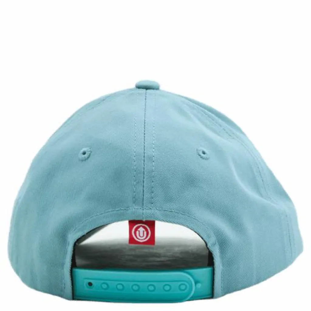 Spinback Low Crown Baseball Cap Turquoise