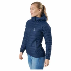 Spire Mimic Hood Women Tarn Blue Solid