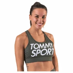 Sports Bra Logo Mid Green