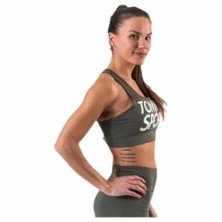 Sports Bra Logo Mid Green
