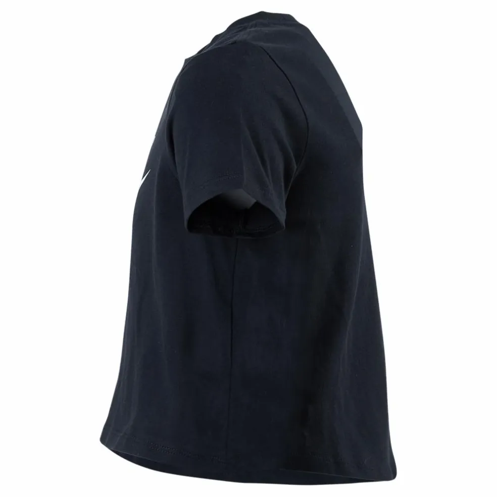 Sportswear Big Kids' (Girls') Cropped T-Shirt BLACK