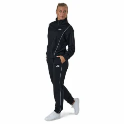 Sportswear Women's Fitted Track Suit BLACK/WHITE/WHITE
