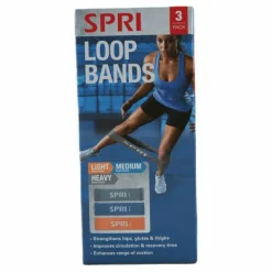 Spri Flat Band Loop Kit 3-pack Multi
