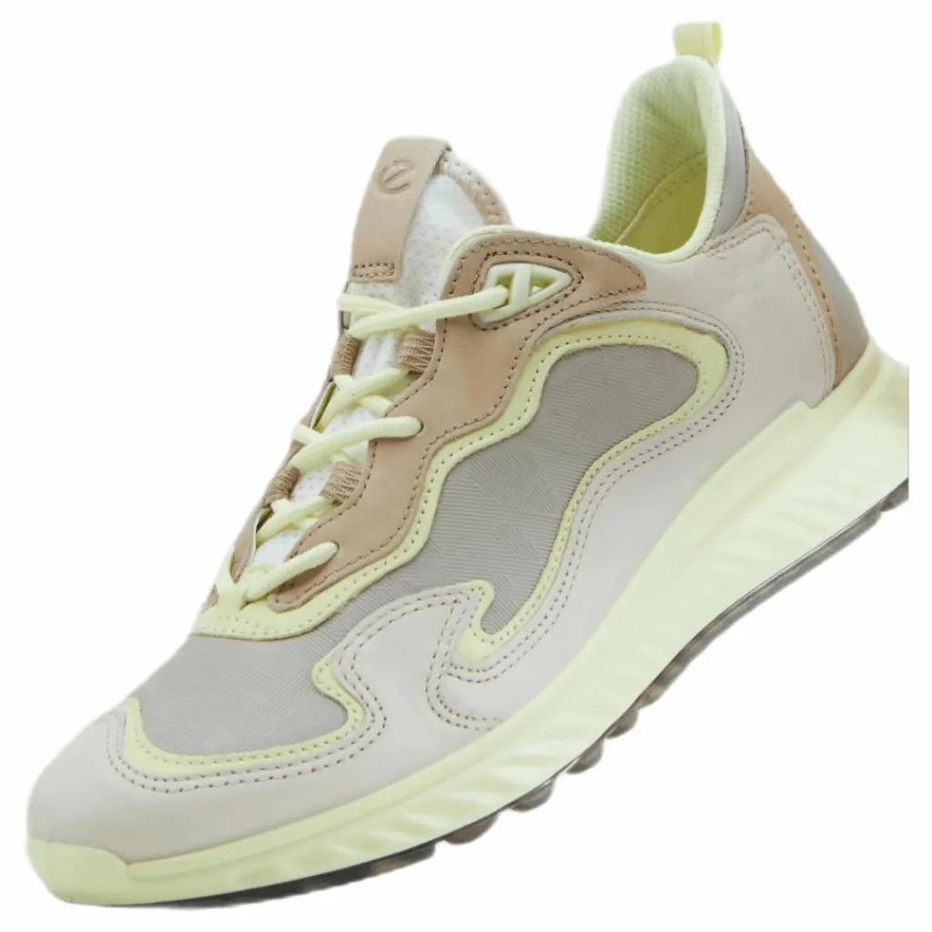 ST.1 Laced Shoes Yellow