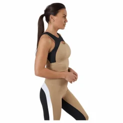 Sthlm Overlap Crop Top Beige