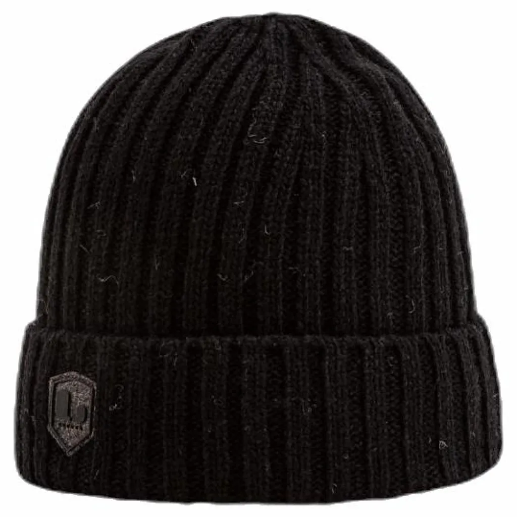 Stockholm Wool Blend Beanie Black