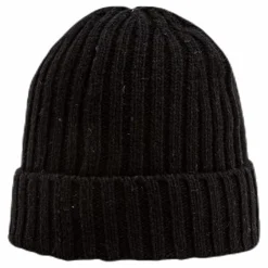Stockholm Wool Blend Beanie Black