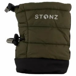 Stonz Toddler Puffer Booties Green