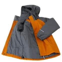 Storm Ins Kids Jacket 10 000 mm Grey/Yellow