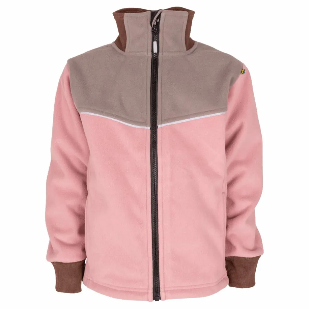 Stormy Jacket, Windfleece Grey/blush