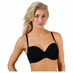 Strapless Push Up Black