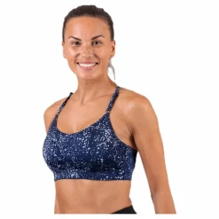 Strappy Sports Bra Blue