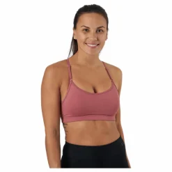 Strappy Sports Bra Calming Red