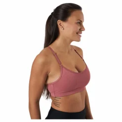 Strappy Sports Bra Calming Red