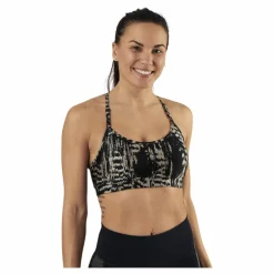 Strappy Sports Bra Grey