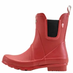 Suburbs Rubber Boot Red