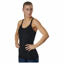 Sun Seamless Tank Top Black