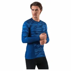 Suw Top Crew Neck L/S Performance Blackcomb Blue