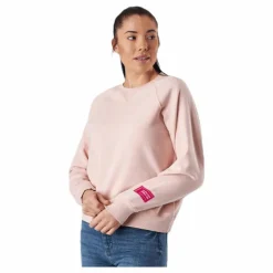Svea Embo Crew Neck Pink