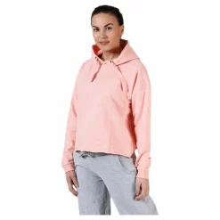 Sweat Hood, Logo Biba Pink