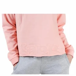 Sweat Hood, Logo Biba Pink