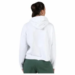 Sweat Hood, Logo Biba White