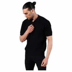Sweater Short Sleeve Gnesta Black
