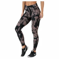 Sweeping 7/8 Tights Patterned