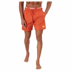 Swim Men Utility Mid Shorts 1p Chili Powder