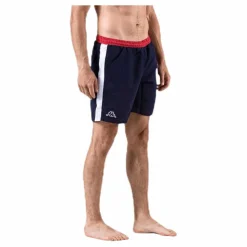 Swim Shorts, Logo Birtec Blue/White/Red