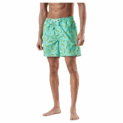 Swim Shorts Sandhamn Bananas Green