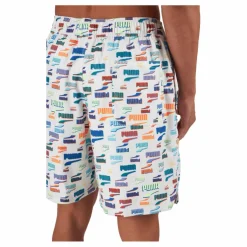 Swim Unisex Loose Fit Shorts 1 White Combo