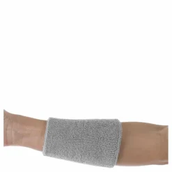 Swoosh Doublewide Wristbands Grey