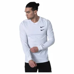 Swoosh Ls Tee White