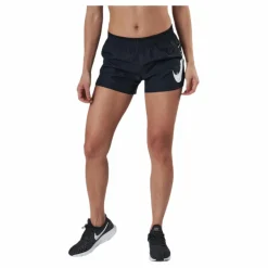 Swoosh Run Shorts White/Black