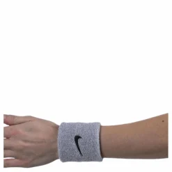 Swoosh Wristband Black/Grey