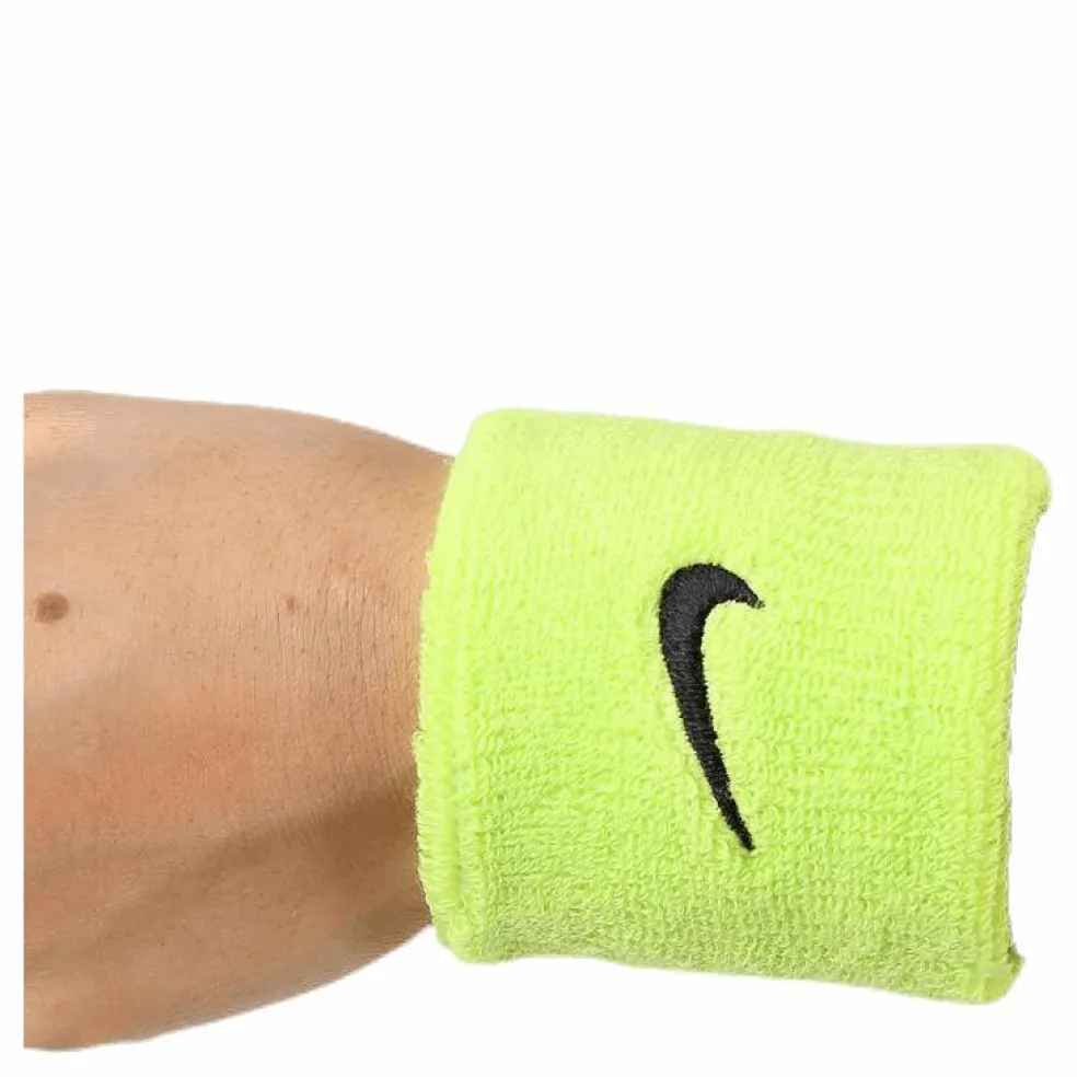 Swoosh Wristband Black/Green