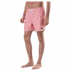 Sylvester Loose Shorts Pink/Yellow
