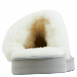 Tamara W Warm Leather Slipper Chateau Gray