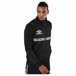 Taped Track Top Black