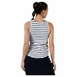 Taranto Tank Top Blue/White