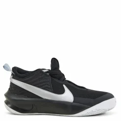 Team Hustle D 10 Big Kids' Basketball Shoes BLACK/METALLIC SILVER-VOLT-WHITE