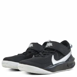 Team Hustle D 10 Little Kids' Shoes BLACK/METALLIC SILVER-VOLT-WHITE