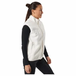 Teddy Pile Vest Off White