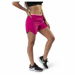 Tempo Luxe 5" Running Short Silver/Red