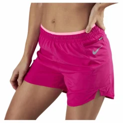Tempo Luxe 5" Running Short Silver/Red